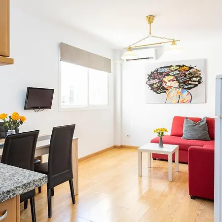Апартаменты Holidays2malaga Cruz Center With Aircon & Wifi